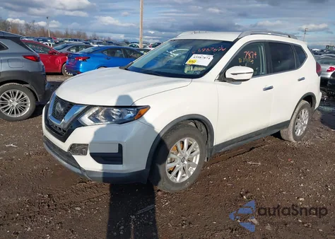 2019 Nissan Rogue Sv из США, поврежденный, VIN KNMAT2MV6KP519514